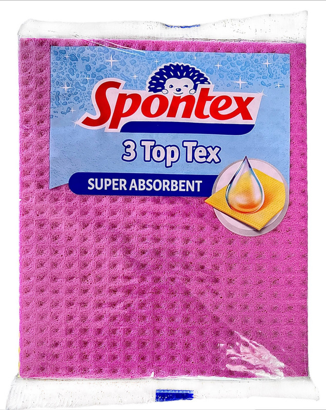 Серветка SPONTEX Top Tex вологопоглинаюча 3 шт (9001378421634)